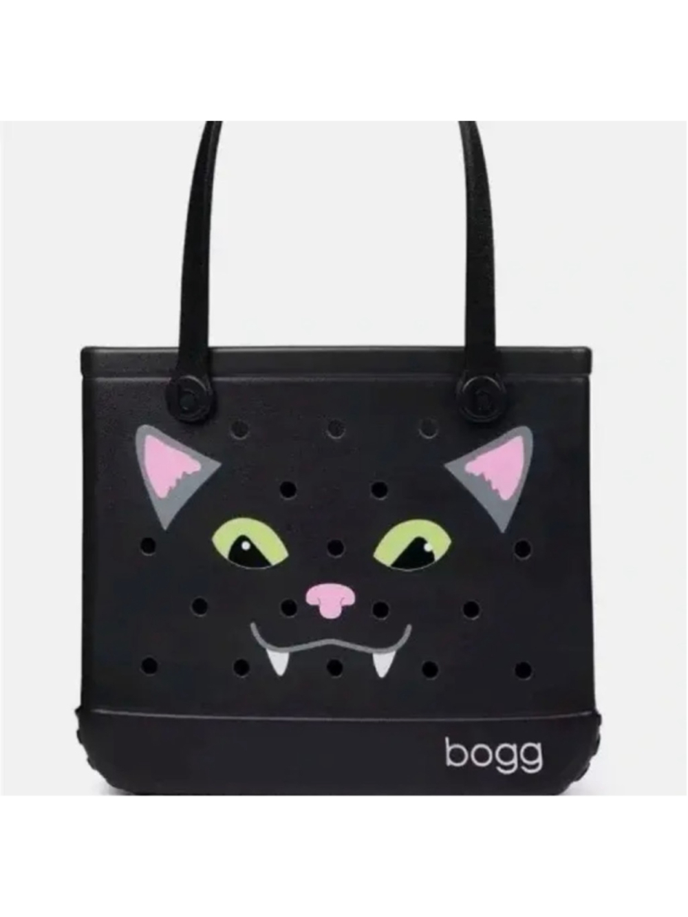 Bogg Bag Baby Bogg The Cat’s Meow Black Tote Bag NWT Halloween Limited Ed